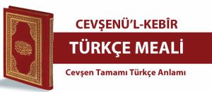 Cevşen ül Kebir PDF indir Arapça Okunuşu ve Türkçe Meali Nukteler